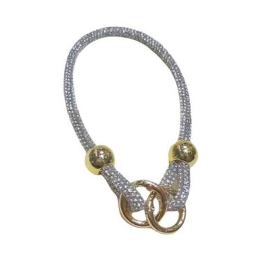 Imagem de Bolsa Feminina De Luxo Com Diamantes, Alça Transversal Anti-queda, Cor