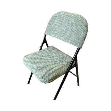 Imagem de Capa Elegante Para Cadeira De Jantar Dobrável, Capa Protetora Para Cad