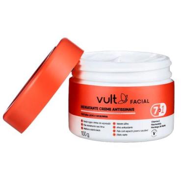 Imagem de Creme Hidratante Facial Vult Care Antissinais 100g