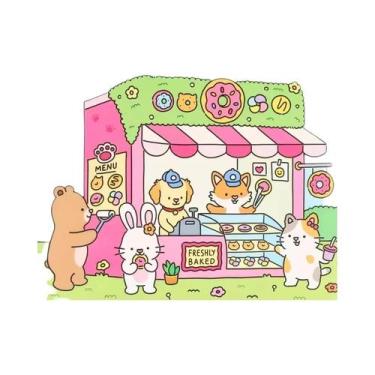 Imagem de Livro De Colorir De Halloween Para Adultos E Adolescentes COZY FRIENDS