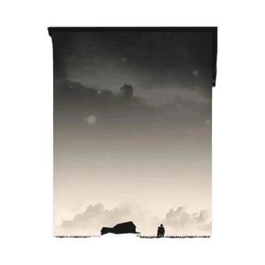 Imagem de Pôster De Pintura Em Tela Do Filme Interstellar, Imagem Clássica De Ar