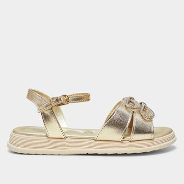 Imagem de Sandália Infantil Pampili Metalizada Menina-Feminino