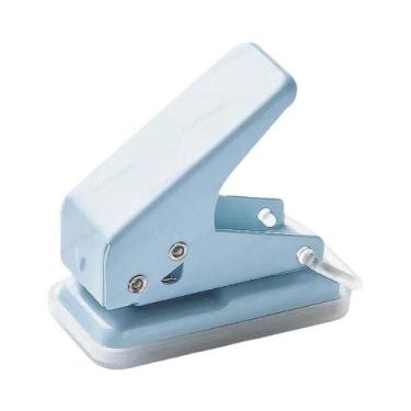 Imagem de Furador De Papel Redondo Portátil Kawaii Com Anel Único Para Escritóri