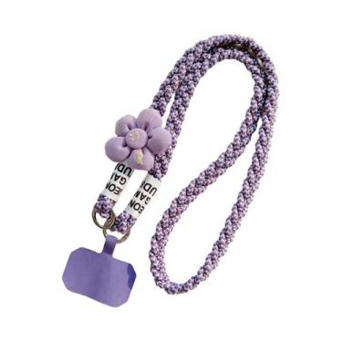 Imagem de Cinto Trançado Feminino Para Montanhismo Ao Ar Livre, Cordão De Telefo