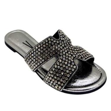 Imagem de Rasteira Vizzano Brilho 63711105 - Feminino-Feminino