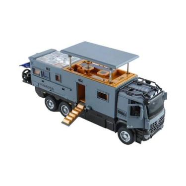 Imagem de Modelo De Carro De Brinquedo RV NOMADISM Em Escala 1/24, Em Liga Fundi