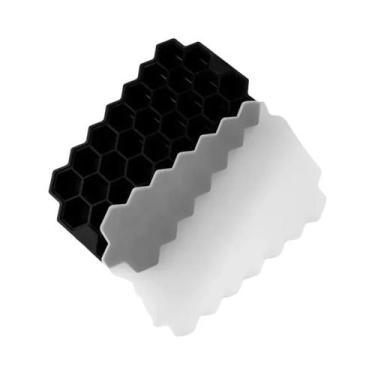 Imagem de Forma De Silicone Reutilizável Para Cubos De Gelo, Livre De BPA, Com T