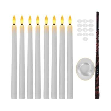 Imagem de Velas Flutuantes Com Controle Remoto Magic Wand, Luz Quente Cintilante