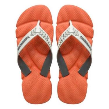 Imagem de Chinelo Havaianas Power 20 FC - Masculino - Laranja - 3940, Laranja, 3