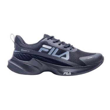 Imagem de Tênis Masculino Fila 1239396 Progress Lite, Preto, Grafite, Cinza, 42