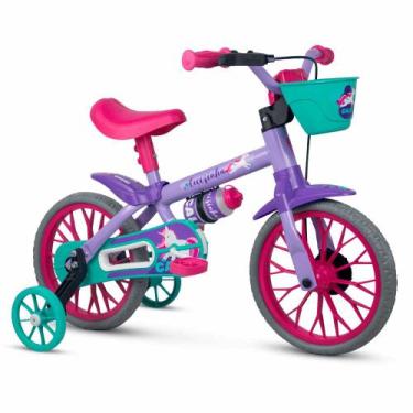 Imagem de Bicicleta Infantil com Rodinhas - Aro 12 - Cecizinha Uni - Caloi