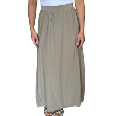 Imagem de Saia super midi balone my favorite, M, Verde