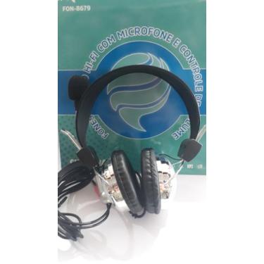 Imagem de Fone Headset Microfone P/ Aulas Online Videoconferência Game - Inova