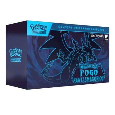 Imagem de Pokémon Megaevolução Fogo Fantasmagórico Coleção Treinador Avançado PT