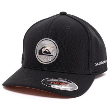 Imagem de Boné Quiksilver Aba Curva Gradient Round Tropicamo W25 Black