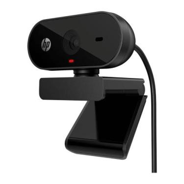 Imagem de Webcam FULL HD HP 320 USB-A Classic com Microfone Preto - HP - HP Impr