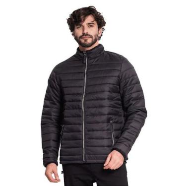 Imagem de Jaqueta Masculina Microfibra Diametro - Casual, Preto, Slim Fit, G