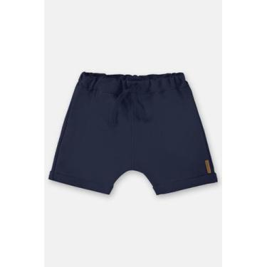 Imagem de Short bebê em moletom azul escuro - Up Baby, 1