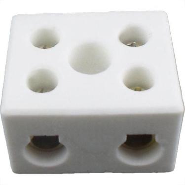 Imagem de Conector Porcelana Interneed 2 Polos 16Mm 66118 - Kit C/10