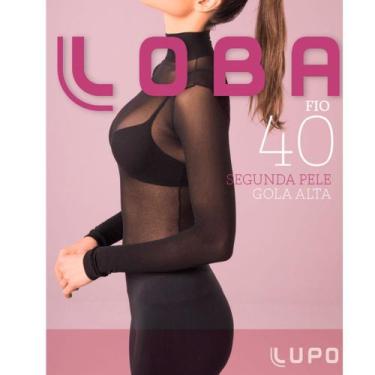 Imagem de Segunda Pele Gola Alta Loba/Lupo 840-001, Preto, Unico