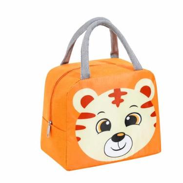 Imagem de Bolsa Térmica Infantil para Lanches e Sucos com Revestimento Laminado 