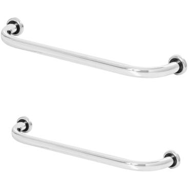 Imagem de Kit 2 Barras De Apoio Para Banheiro De Idoso 40cm E 80cm