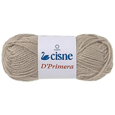 Imagem de Lã Para Tricô, Cisne D'Primera, Coats Corrente, Castanho Claro 00803, Pacote com 5 Rolos de 40 Gramas