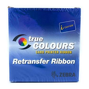 Imagem de Zebra Technologies 800012-480 YMCK True Colors I Series Color 5 Panel Ribbon, compatível com ZXP Series 8, 500 etiquetas por rolo
