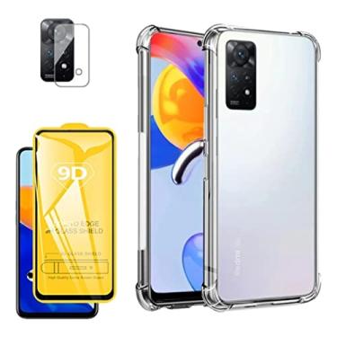 Imagem de Capa Anti Impacto Para Redmi Note 11 4g Versão Global + Película 9d + Película de Camera - (HARD GLASS STORE)