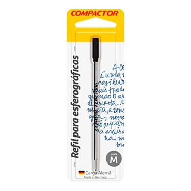 Imagem de Carga Caneta Esferográfica Compactor 1006 Padrão Cross Preta M