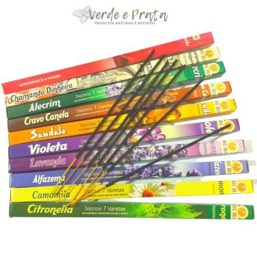 Imagem de Kit 10 Cxs Incenso Indiano Clove Brand 7 Varetas