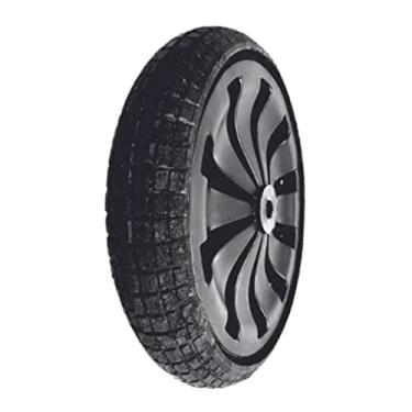 Imagem de Roda Carrinho Mão, Pedreiro, Pneu Maciço Sem Câmara Eixo 1"