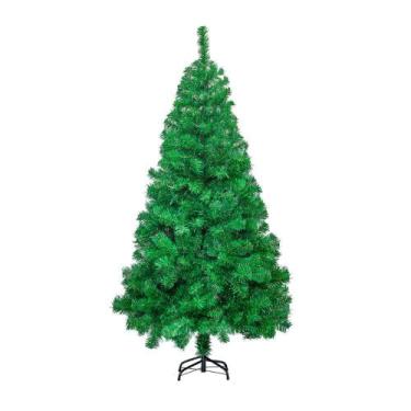 Imagem de Arvore De Natal 240 Cm Luxo Verde Austria 1200 Galhos Pinheiro Decorac