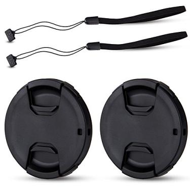 Imagem de (Pacote com 2) JJC 77mm Tampa Frontal para Lente + suporte de lente elástica, Para Canon EF 24-105mm f4L, EF 24-70mm f4L, EF 16-35mm f4L, Nikon AF-S 20mm f1.8, AF-S 16-35mm f4G Lente