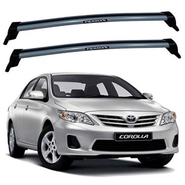 Imagem de Rack Eqmax New Wave Corolla 2009 2010 2011 2012 2013 2014 Cinza