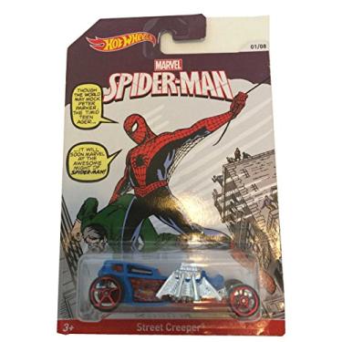 Imagem de Hot Wheels Marvel Spiderman Street Creeper 01/08 2014