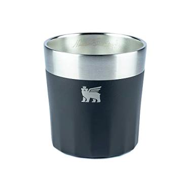 Imagem de Stanley - Copo prismático isolado para cocktails, antiderrapante, para bebidas quentes ou frias, 201 ml, Foundry Black