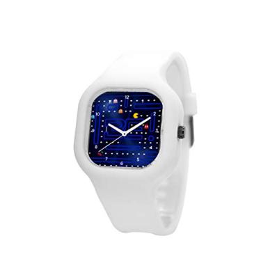 Imagem de Relogio Be Watch PacMan Pulseira Silicone Branca