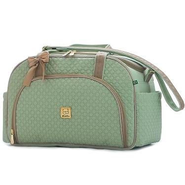 Imagem de Bolsa Maternidade Grande Bebe Menina Menino Miellu - Pópeti (Verde)