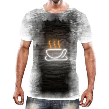 Imagem de Camiseta Camisa Estampas Eu Amo Café Coffee Grãos Arte Hd 11 - Enjoy S