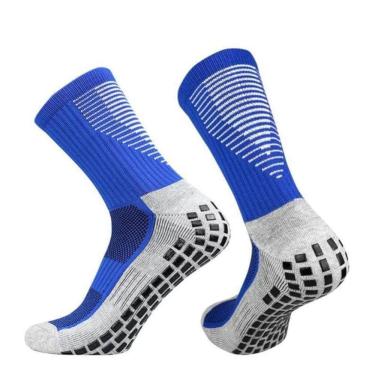 Imagem de Meia Esportiva Gold Sports Futebol Titan Anti - Derrapante Adulto