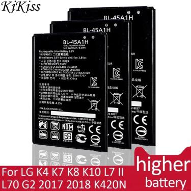 Imagem de Bateria para LG K4 K7  BL-44JH  BL-45A1H  BL-45F1F  BL-46ZH  BL-49JH  BL-52UH  BL 59JH  T7  K8  K10