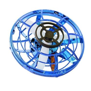 Imagem de Spinner Voador Brinquedo Drone Boomerang - Drone Multi Sensor (azul)