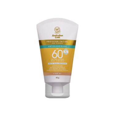 Imagem de Protetor Solar Facial Australian Gold C/ Cor Gel Creme 02 Fps60 40Gr