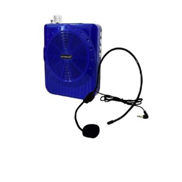 Imagem de Megaphone K-150 Rádio Fm Microfone Usb Sd Amplificador - Goldenultra