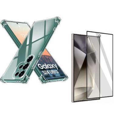 Imagem de Capinha Anti Shock para Samsung S24 Ultra  + Película de Vidro 3D - Ar