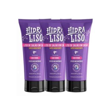 Imagem de 3 Hidraliso Alisante De Chuveiro Escova Progressiva 200ml