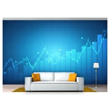 Imagem de Papel De Parede Tecnologia Finanças Computação 7,50M² Tec14 - Você Dec