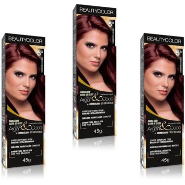 Imagem de Beauty Color Tintura 5.0 CASTANHO CLARO 45gr (03 Unidades) Cores Norma