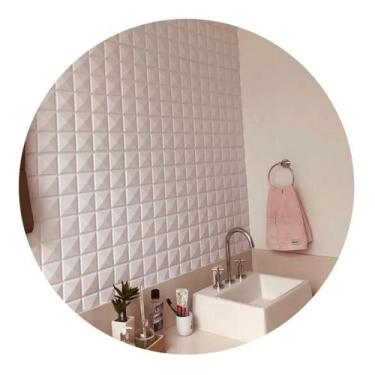 Imagem de Kit De 10 Placas Autoadesiva Revestimento 3d Redimento 3 M² - PONALTI 